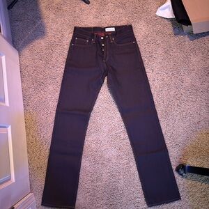 Gustin Men's fire red Straight Jeans